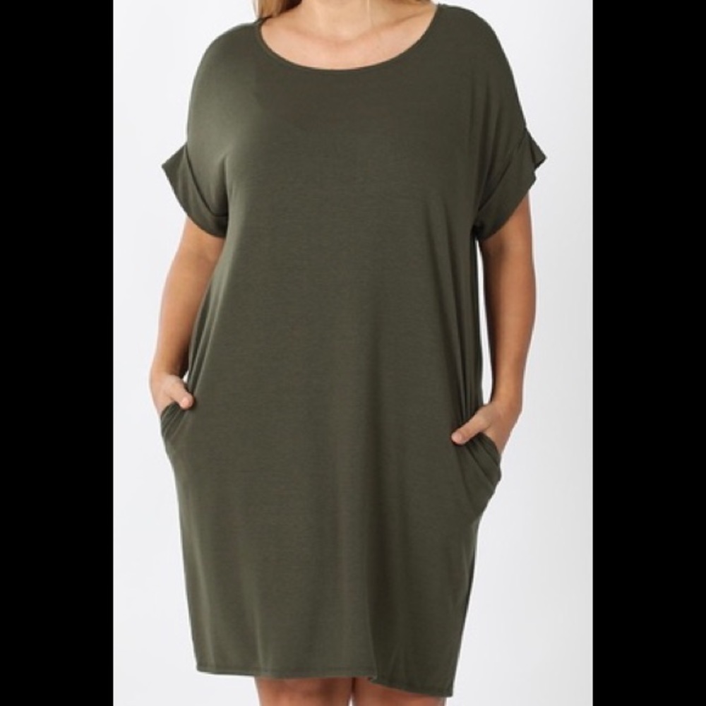 Women’s Short Sleeve T-shirt Dress